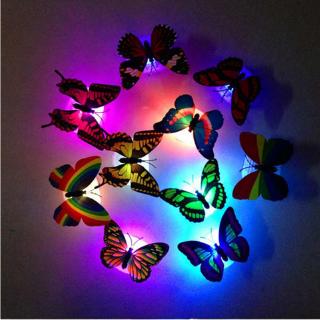 Colorido Cambio De Mariposa LED Luz De Noche Lámpara De Hogar Sala De Fiesta Escritorio Decoración De Pared