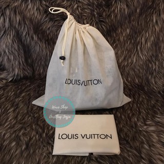 Louis VUITTON LV - funda protectora de repuesto para bolsa de polvo con cordón