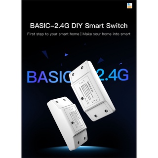 Basic-2.4G Smart Home WiFi Wireless Light Switch DIY Module Monitor iOS Android (6)