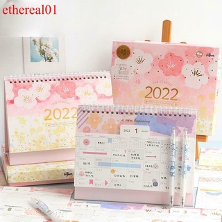 Calendario De escritorio ethereal01 2022/decoración Para almacenamiento