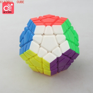 Qiyi YJ RUIHU Megaminx cubo mágico colorido 12 facetas velocidad rompecabezas cubos niños juguetes de inteligencia educativa juguete
