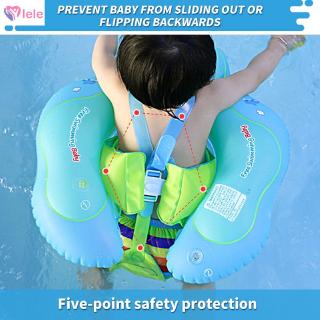 Le Baby piscina flotador con UPF extraíble 50+ protección solar UV toldo, piscina inflable flotador