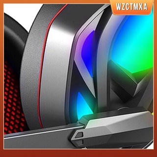 [wzctmxa] Audífonos Estéreo Pro Gaming con micrófono De 3.5 mm/memoria Suave con cancelación De ruido Sobre la oreja Para audífonos