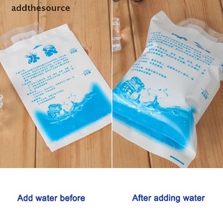 [aohr] bolsa de hielo reutilizable de gel aislado seco frío paquete de hielo bolsa de enfriamiento de alimentos frescos cvb