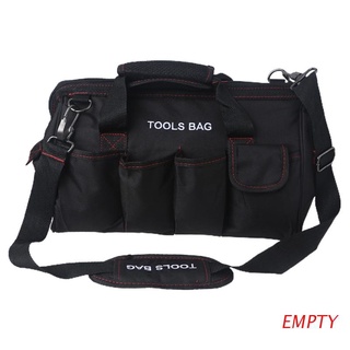 vacío conveniente bolsa de herramientas para hombres de gran capacidad bolsas de herramientas con hombro ajustable