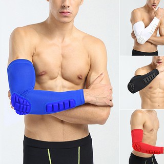 anticolisión alargar brazo protector de baloncesto deportes codo brazo manga almohadilla (2)