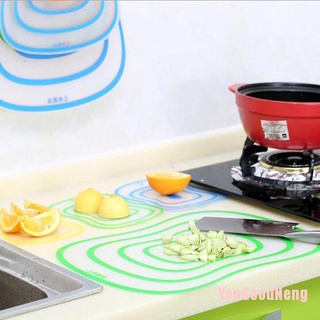 (YenGoodNeng) Fina y Flexible de frutas verduras carne de corte tabla de cortar alfombrilla almohadilla herramienta de cocina