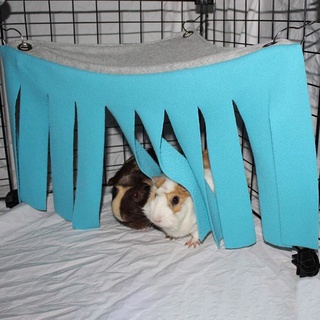 Small Animal Hamster Tent Hammock Pet Hideout Cage Accessories Nest Bed for Guinea Pig Rat Squirrel Ferret Bunny