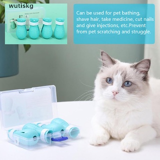 wutiskg garra de gato cubre anti-mordida baño lavado gato garra cubierta de uñas corte pie cubierta cl