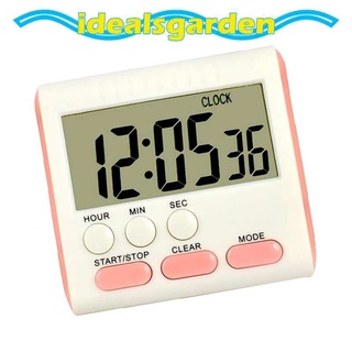 (Garden) Alarma/temporizador Digital LCD Azul Para cocina cuenta regresivas/hogar/