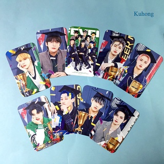 Kuhong 9 Unids/Set Kpop ATEEZ Album Zero:Fever Epilogue Lomo Tarjetas Postal Tarjeta Fotográfica Para Fans Colección