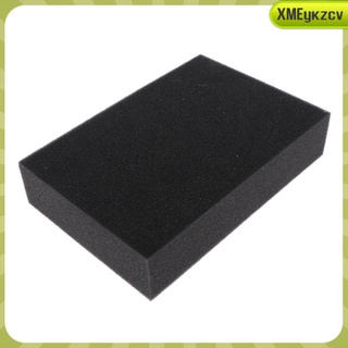 almohadilla de fieltro de lana negra para fieltro, herramienta de 6x4x1.4" (4)