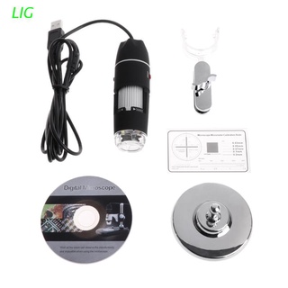 LIG 1600X Microscope 8 LED USB Digital Handheld Magnifier Endoscope Camera