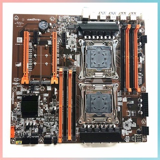 X99 Dual CPU Motherboard LGA 2011 V3 E-ATX USB3.0 SATA3 With Dual M.2 Slot