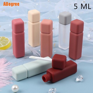 Adegree) 5ML tubo de brillo labial vacío tubo bálsamo labial lápiz labial contenedor aplicador (1)