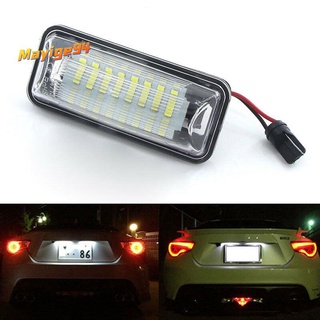 2X LED Number License Plate Light For Toyota FT-86 GT86 Subaru BRZ WRX Forester (1)