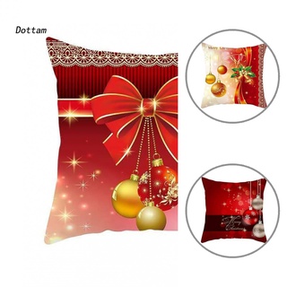 Dottam Polyester Peach Skin Cushion Cover Throw Pillow Cover Case Dust-proof for Home (1)
