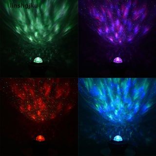 [linshgjku] USB LED Galaxy Projector Starry Night Lamp Star Sky Projection Night Light Gift [HOT]