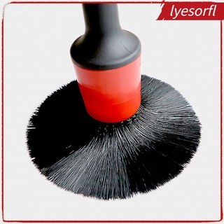 [lyesorfl] Set De brochas para el cabello De Microfibra con 5 tamaños Diferentes/correa De Plástico Natural