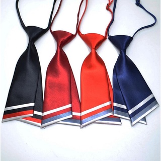 Sailor Dance Tie Campus Vento Dupla Camada Stripe Estilo Faca Terno Acessórios Pronto Poque