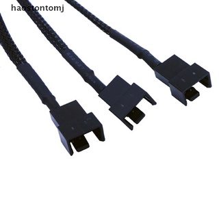 [haostontomj] Cable adaptador divisor de ventilador de computadora de cobre Molex a 3 vías 3Pin/4Pin 12V [haostontomj] (2)