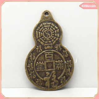 Ancient Chinese Old Copper Coin Gourd Shape Lucky Unique Gifts Collection