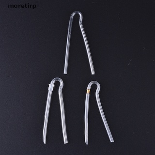Moretirp 1Pc R Shape Preformed Bte Earmold Hearing Aid Tubes Tubing With Tube Lock CL (7)