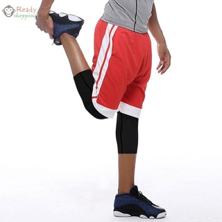 Pantalones Fit Leggings para hombre correr suave Color sólido deportes verano 3/4 pantalones marca nuevo y de alta calidad (1)