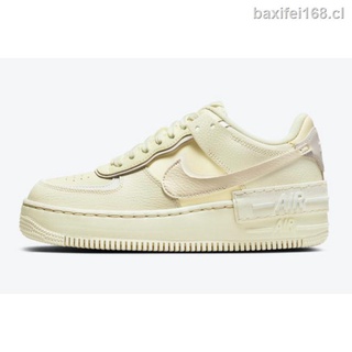2021 Nike Air Force 1 sombra “Coconut leche” CU8591-102 para niñas deportes zapatillas bajas