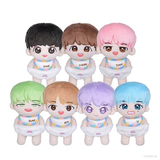 15cm BTS Bangtan Boys Plush Dolls JIN RAPMONSTER J-HOPE SUGA V JIMIN Cartoon Dolls Toys For Kids Home Decor Gift For Girlfriend popular