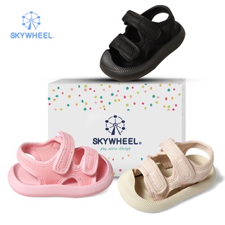 Los niños de protección de pies sandalias de bebé de los hombres de suela suave antideslizante transpirable zapatos de caminar bebé Baotou zapatillas de playa agujero zapatos