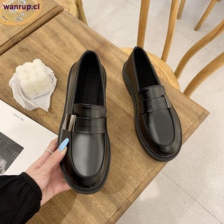 Size 35-43 Large size women s shoes 41 Autumn new British style retro leisure all-match small leather shoes Korean version of single shoes 42
