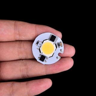 hhg> 1pc cob chip luz 7w 5w 3w smart ic driver para blanco, cálido blanco led foco bien