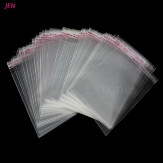 jen 100ps - lotes autoadhesivos transparentes para joyas, 8 x 12 cm, 3,1 x 4,7" (1)