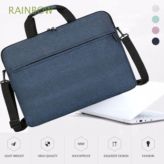 RAINBOW 13 14 15.6 inch Ultra Thin Laptop Handbag Large Capacity Notebook Sleeve Case Pouch Universal Briefcase Travel Bag Shockproof Cover/Multicolor