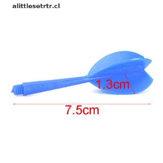 alittlesetrtr: juego de dardos de plástico duraderos abs, 30 unidades, reemplazo de dardos [cl] (7)