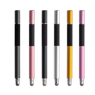 6 colores 2 en 1 Universal capacitivo multifunción lápiz capacitivo de dibujo Tablet bolígrafos capacitivos pantalla táctil lápiz lápiz de dibujo para iPad Tablet PC teléfono móvil (2)