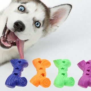 placeorder mascota perro cachorro suave goma forma de hueso fugas alimentos molar interactivo masticar juguete (3)