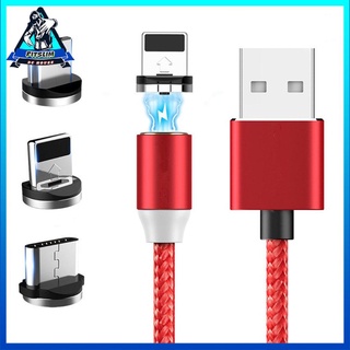 Cable USB 3 en 1 USB tipo C tipo C/Cable USB de carga magnética/Cable rápido
