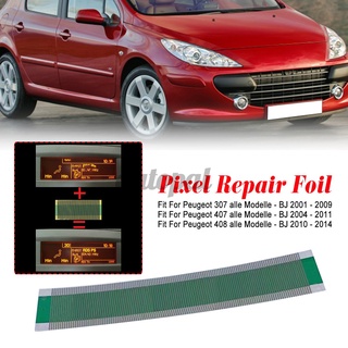 para peugeot 307/407/408 multi info diplay pixel repair foil (1)