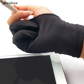 [twolove] 2 guantes antiincrustantes de dedo para dibujo de artista y lápiz gráfico tablet pad [twolove]