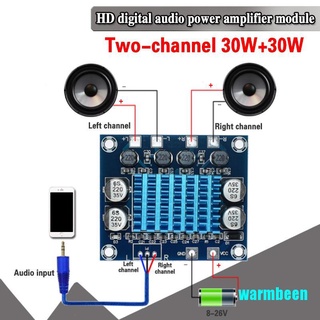 Warmbeen TP 0 XH- 30W+30W canal Digital estéreo Audio amplificador de potencia placa (1)