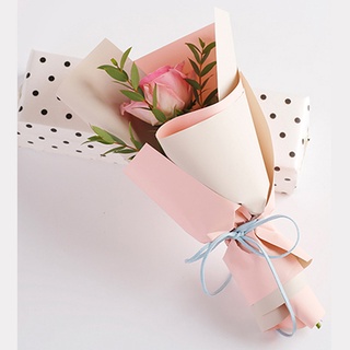 Embalaje de flores Color neutro papel de regalo de regalo floristería de flores de papel de regalo ramo de suministros