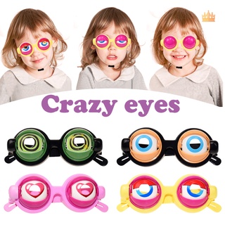 Crazy Eyes gafas novedad fiesta juguete creativo interesante Halloween Props grandes regalos para niños