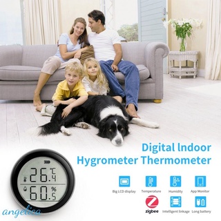 tuya zigbee smart sensor de temperatura y humedad zigbee smart home security an