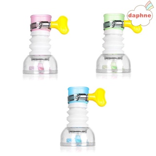 Daphne ducha grifo extensor a prueba de salpicaduras filtro de agua Flexible salida ajustable hogar grifo cabeza