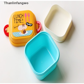 [tfnl] dibujos animados de plástico saludable caja de almuerzo horno microondas almuerzo bento cajas kid fiambrera asf