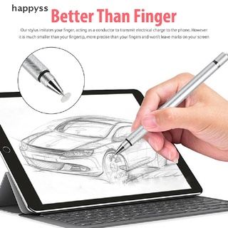 [happyss] lápiz capacitivo de pantalla táctil de dibujo para ipad android tablet pc universal