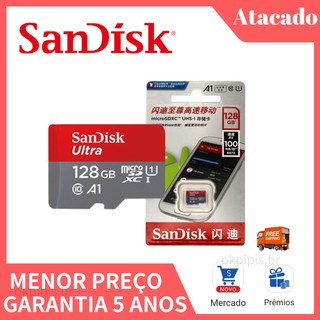 Tarjeta De memoria Sandisk tarjeta Sd clase 10 Micro Sd tarjeta 100mb/S 64gb/128gb/256gb Adaptador gratis Ultra A1