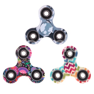 Zm/colorido Tri-Spinner Fidget juguetes EDC mano Fidget Spinners Anti estrés juguete